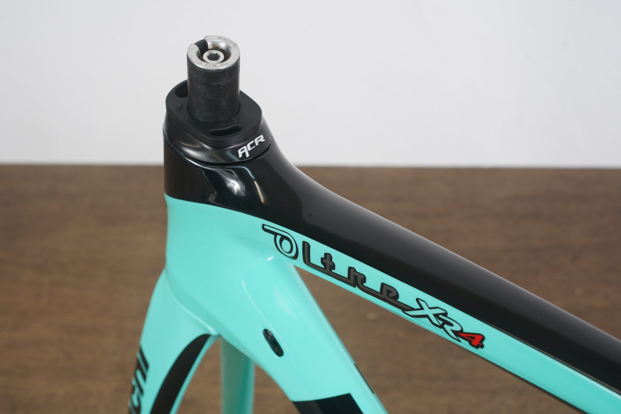 55cm Bianchi Oltre XR4 CV Carbon Aero Disc Brake Road Frameset