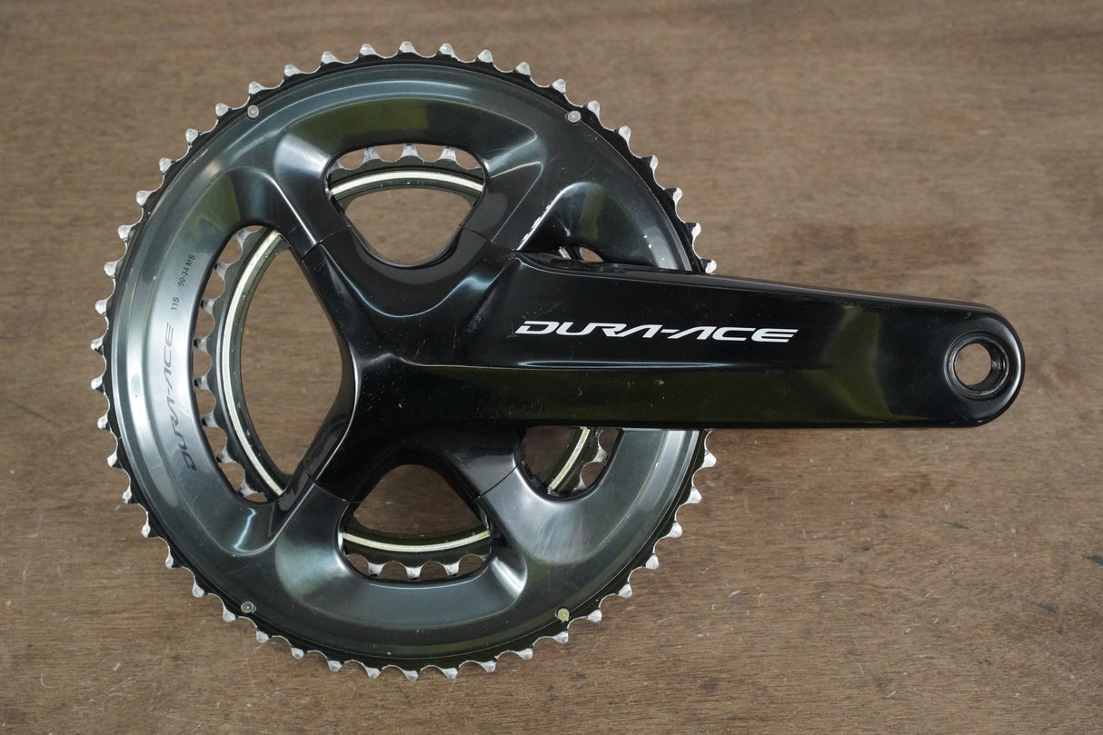175mm 50/34T Shimano Dura-Ace FC-R9100 11 Speed Road Crankset