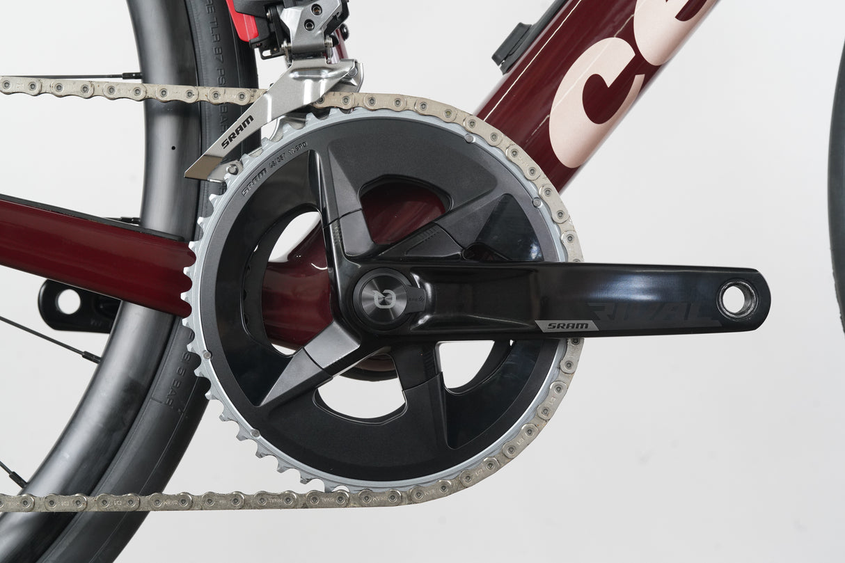 NEW 2025 54cm Cervelo Caledonia 5 Carmine Rival AXS Carbon Disc Road Bike