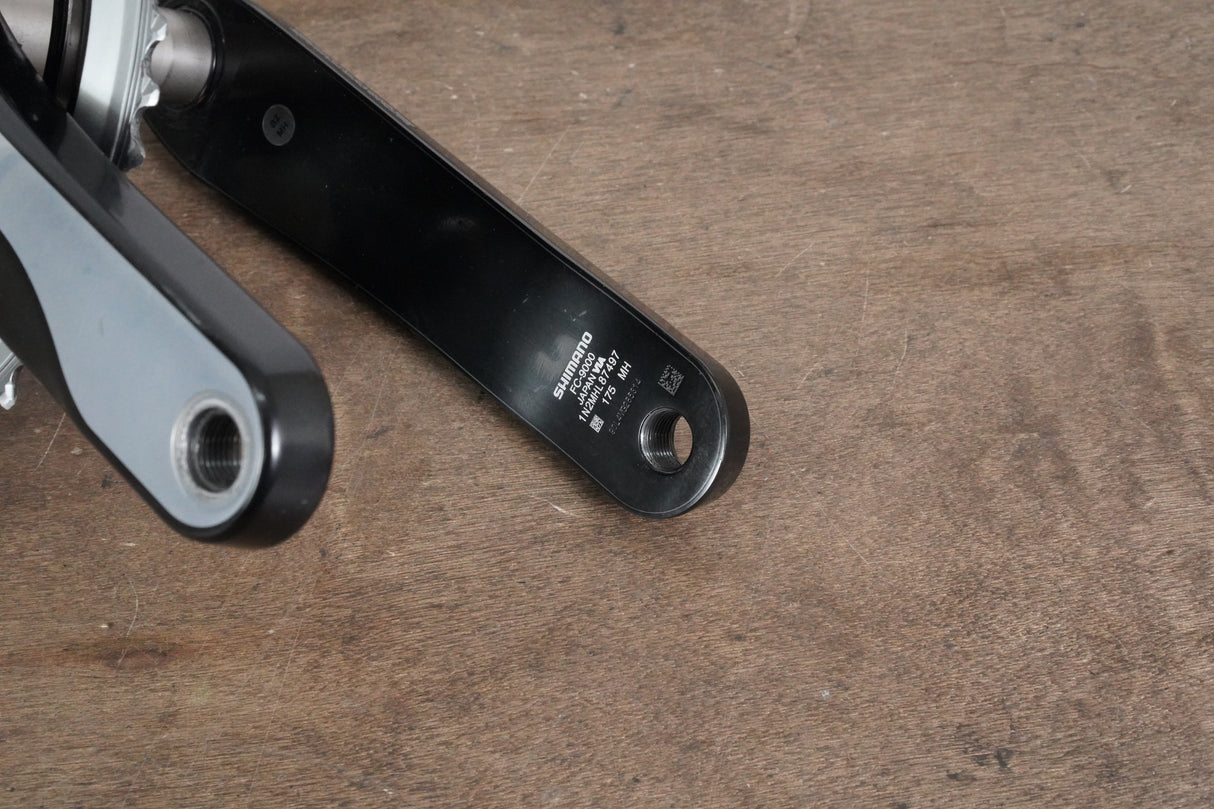 175mm 52/36T Shimano Dura-Ace FC-9000 11 Speed Crankset