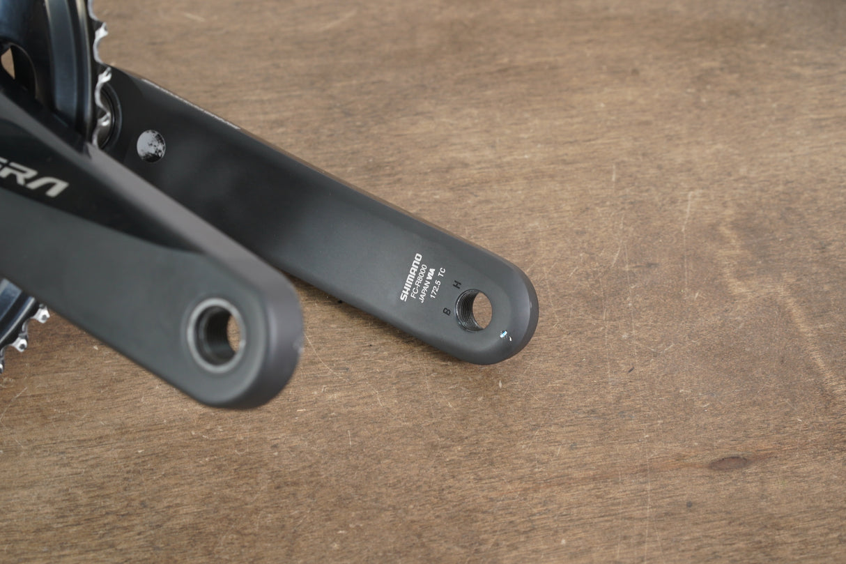 172.5mm 50/34T Shimano Ultegra FC-R8000 11 Speed Crankset 8000