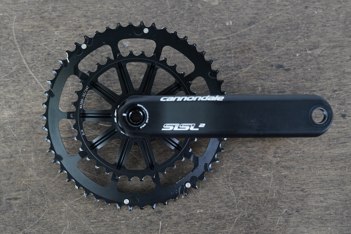170mm 50/34T BB30 Cannondale SiSL2 Spidering Hollowgram Road Crankset 510g