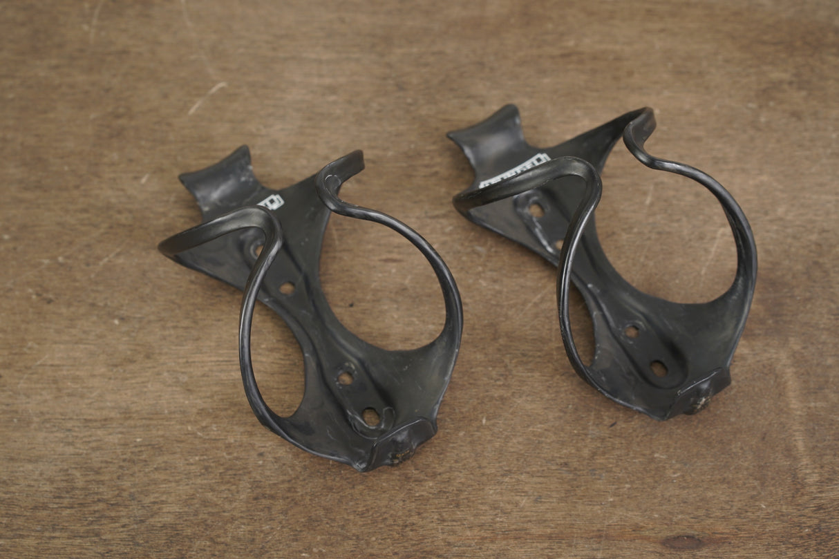 (2) Arundel Mandible Carbon Water Bottle Cages 57g *1 Damaged*