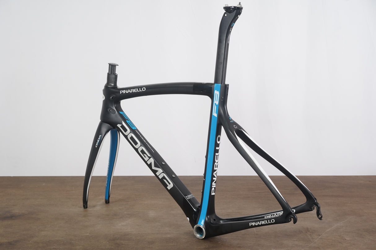 *Damaged* 53cm Pinarello Dogma F8 Team Sky Edition Carbon Rim Brake Frameset