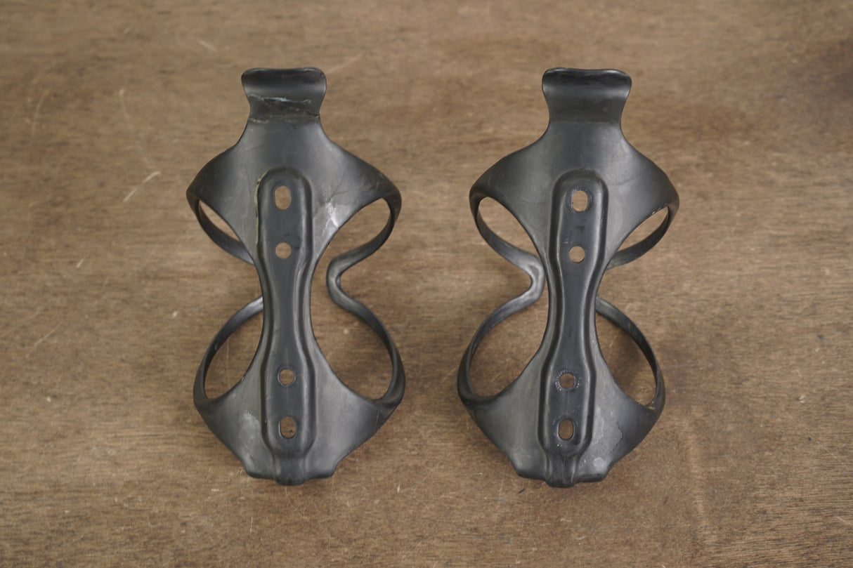(2) Arundel Mandible Carbon Water Bottle Cages 57g *1 Damaged*