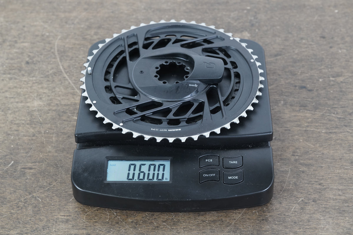 50/37T SRAM Force AXS D2 12 Speed Quarq Power Meter Chainrings + Spider 272g
