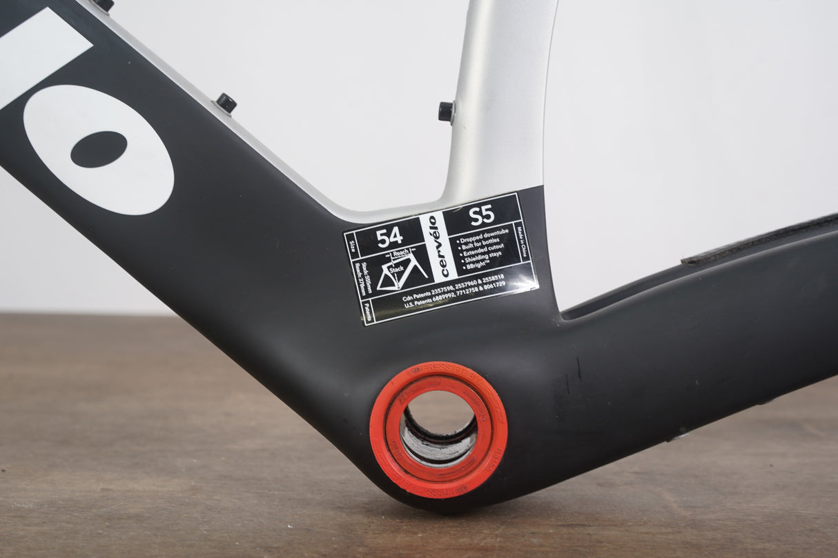 54cm Cervelo S5 Carbon Rim Brake Road Frameset