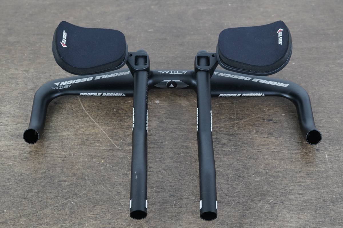 42cm Profile Design Aeria Alloy Base Bar + Alloy Extensions 31.8mm