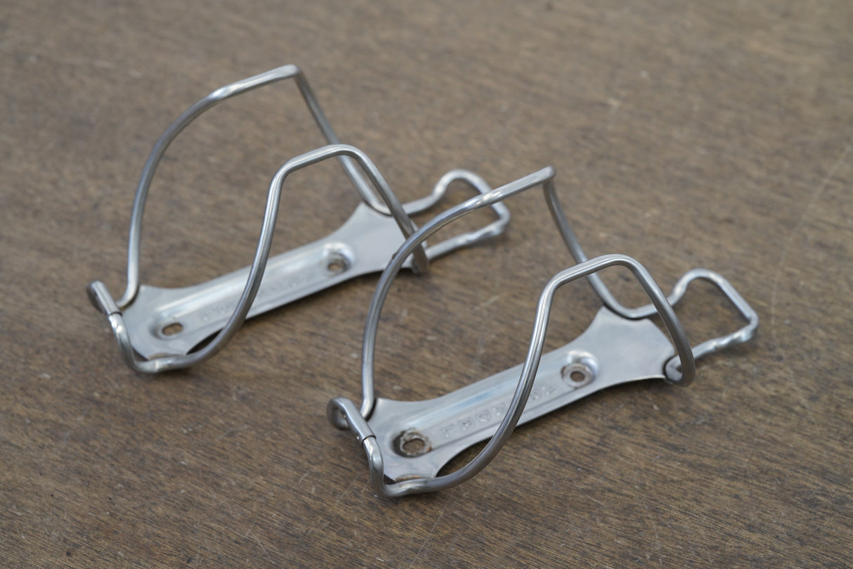 (2) Arundel Stainless Steel Water Bottle Cages 105g