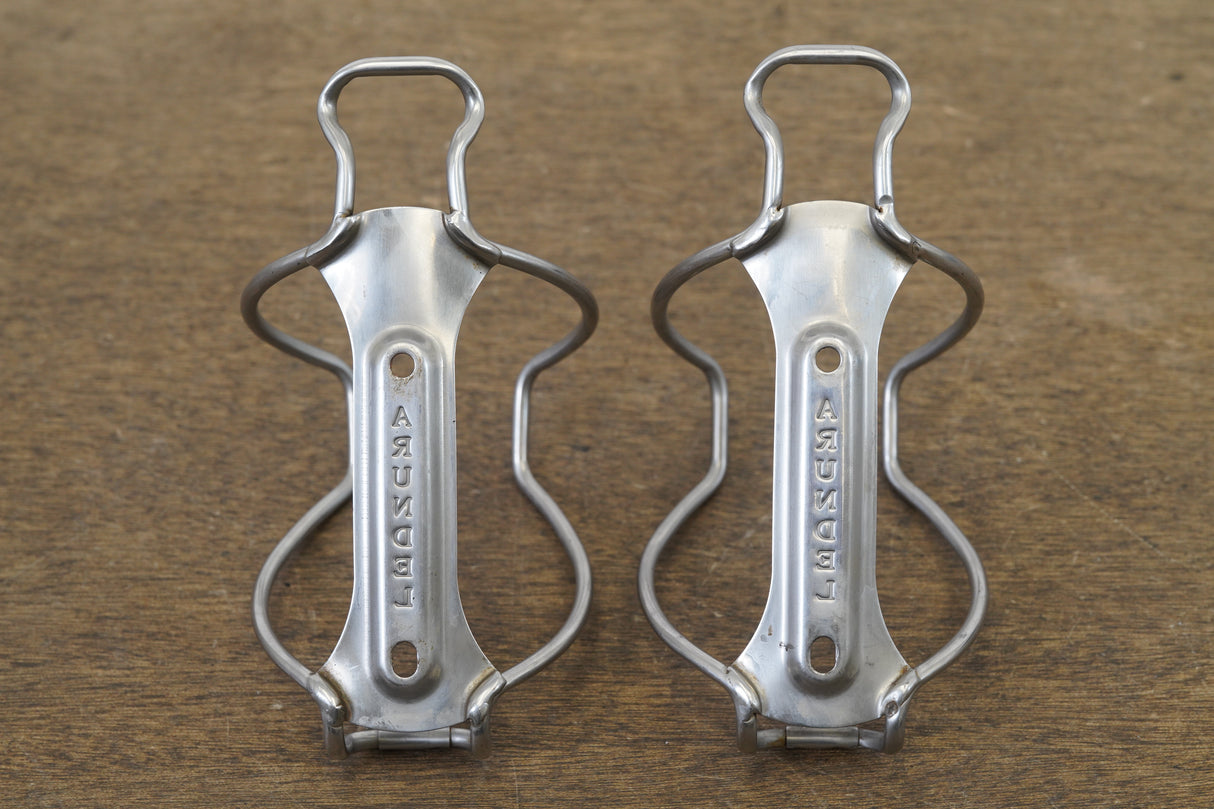 (2) Arundel Stainless Steel Water Bottle Cages 105g