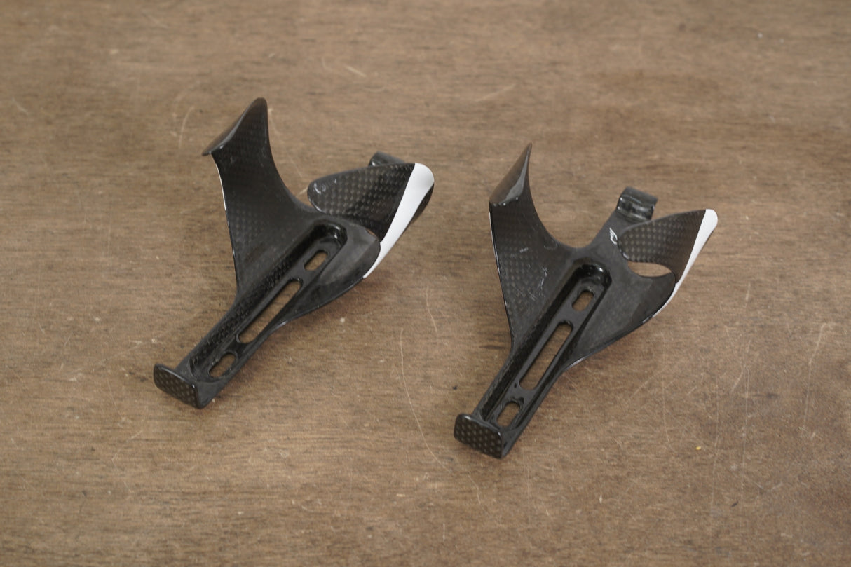 (2) Felt Carbon Water Bottle Cages 45g