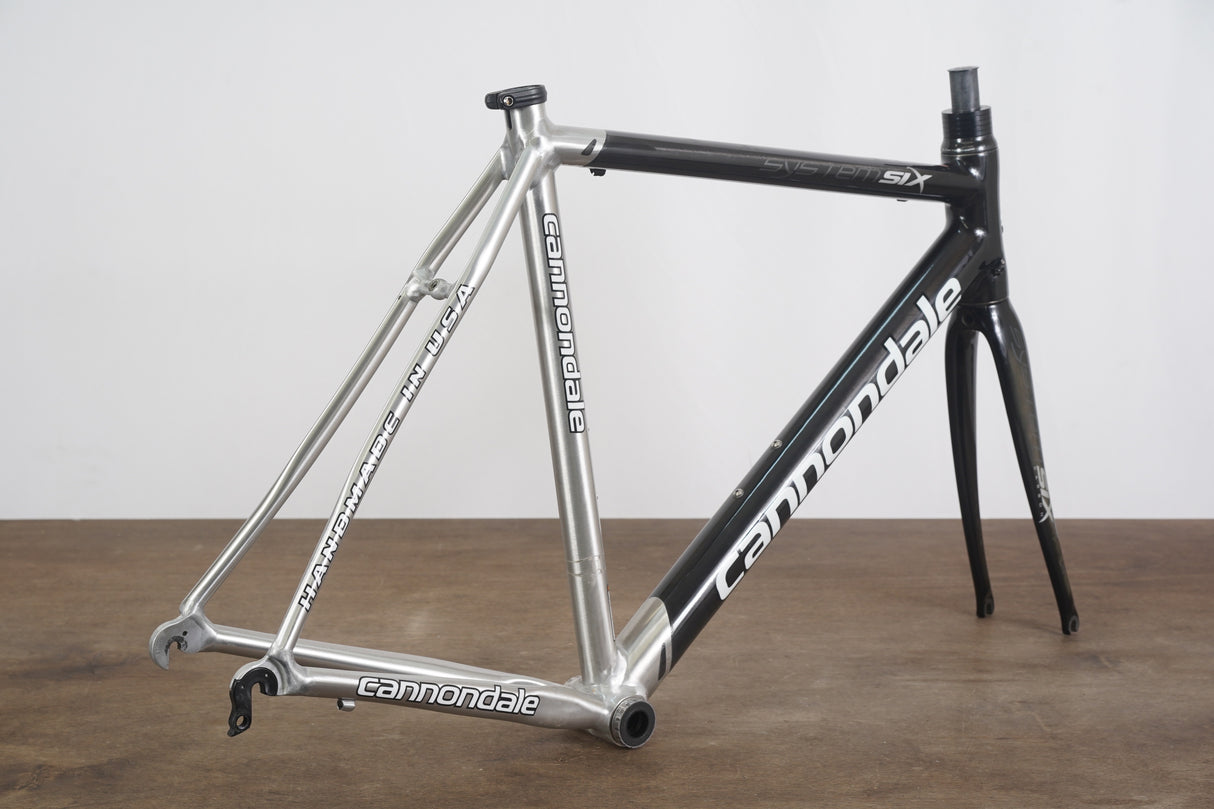 54cm Cannondale SystemSix Alloy Rim Brake Frameset System Six
