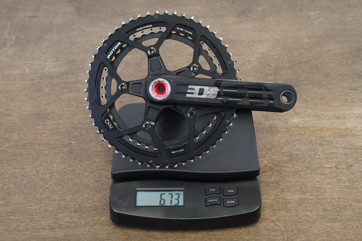 172.5mm 54/39T Rotor 3D+ Road Crankset 673g