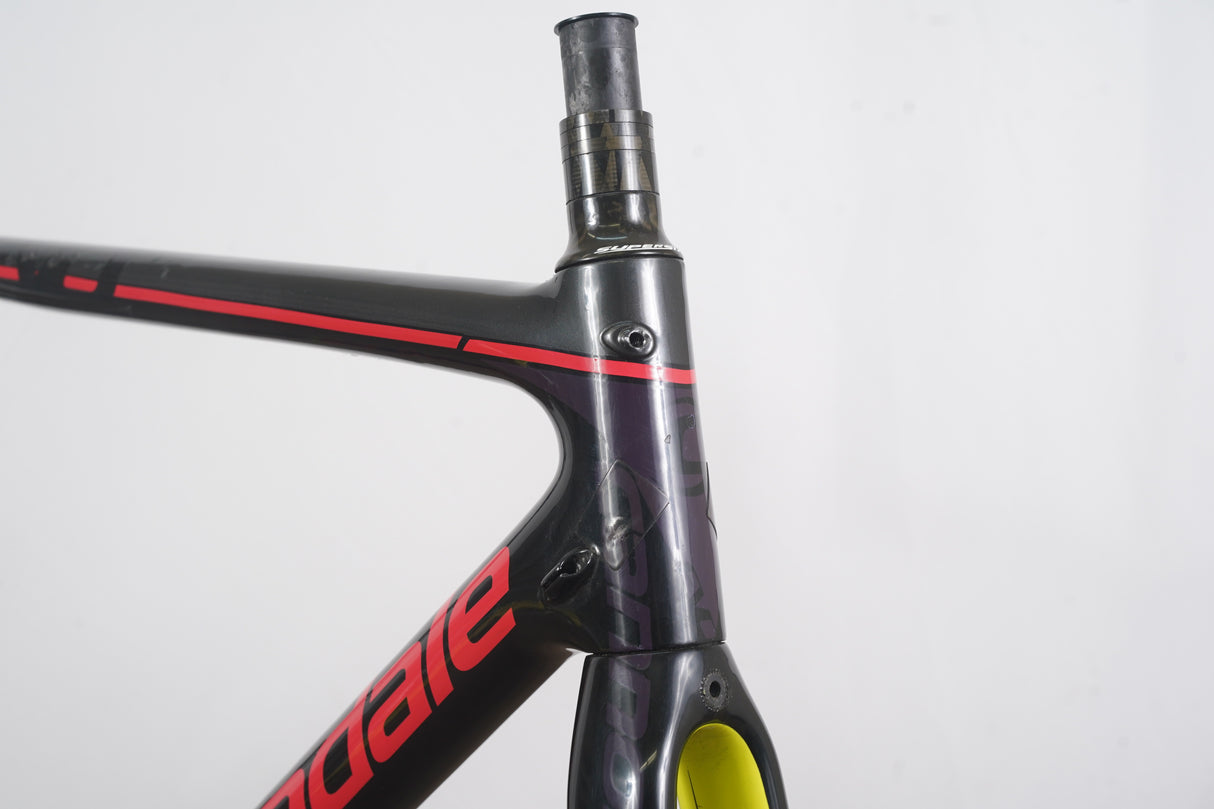 *Damaged* 54cm Cannondale SuperSix EVO Carbon Rim Brake Frameset Super Six