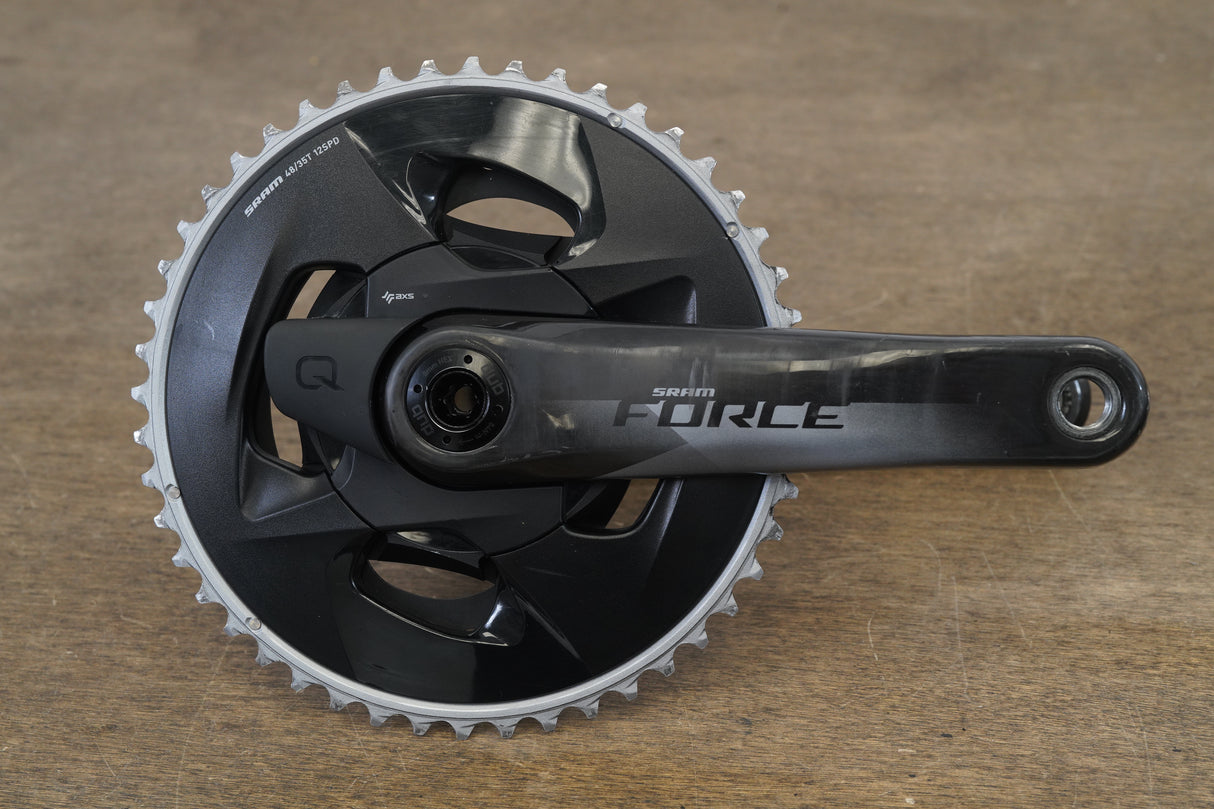 172.5mm 48/35T DUB SRAM Force AXS D1 Quarq Power Meter Crankset 840g