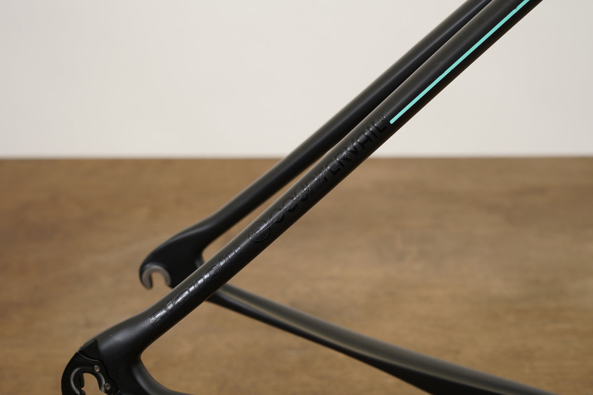 50cm Bianchi Specialissima CV Carbon Rim Brake Road Frameset