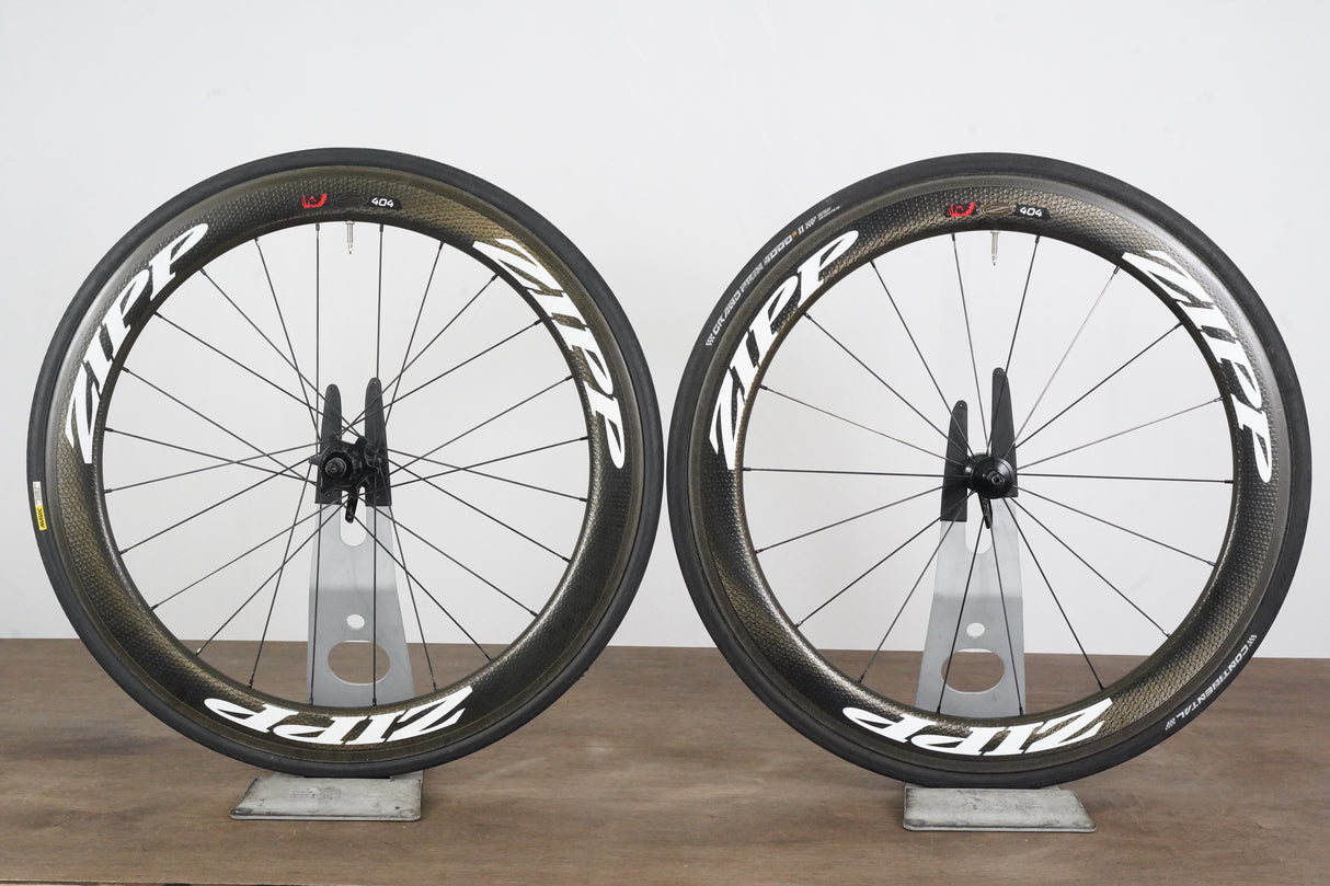 Zipp 404 Firecrest 77/177 Carbon Clincher Rim Wheelset Shimano/SRAM 11 Speed