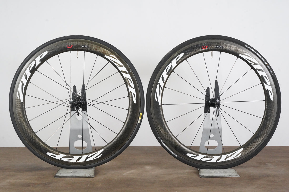 Zipp 404 Firecrest 77/177 Carbon Clincher Rim Wheelset Shimano/SRAM 11 Speed