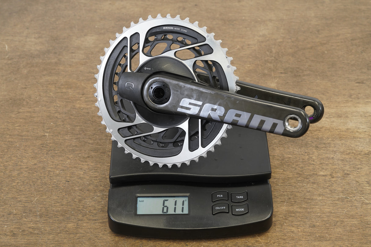 170mm 48/35T DUB SRAM Red AXS Team Issue Quarq 12 Speed Power Meter Crankset