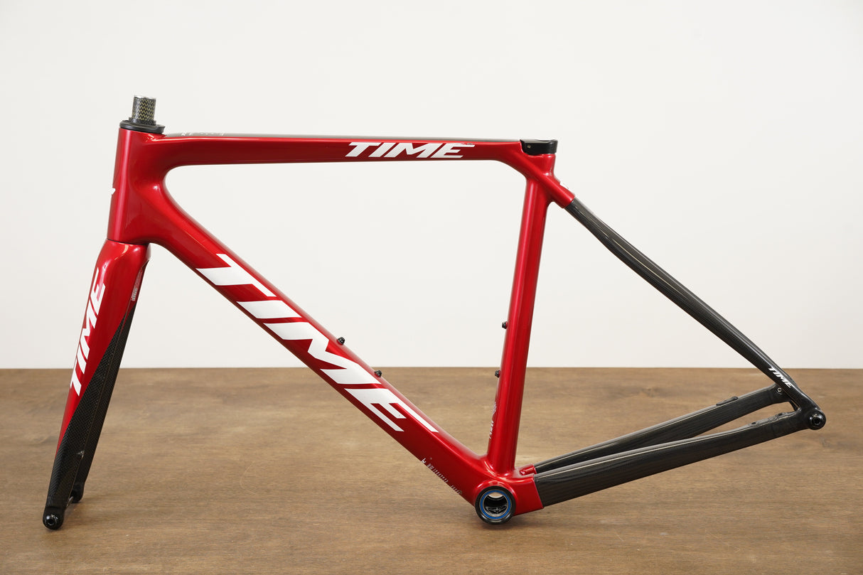 S (Small) Time Alpe d'Huez Carbon Disc Brake Road Frameset