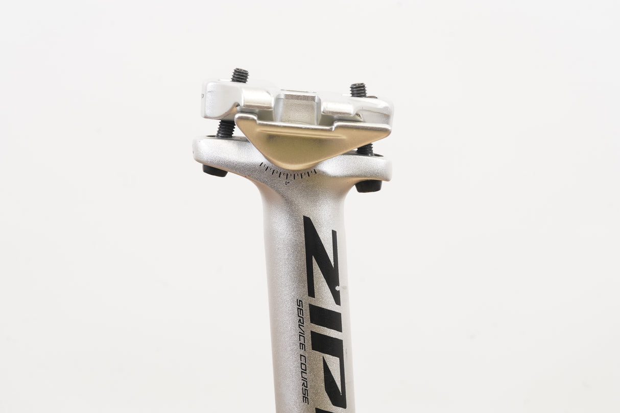 27.2mm Zipp Service Course Alloy 0 Setback Road Seatpost 254g
