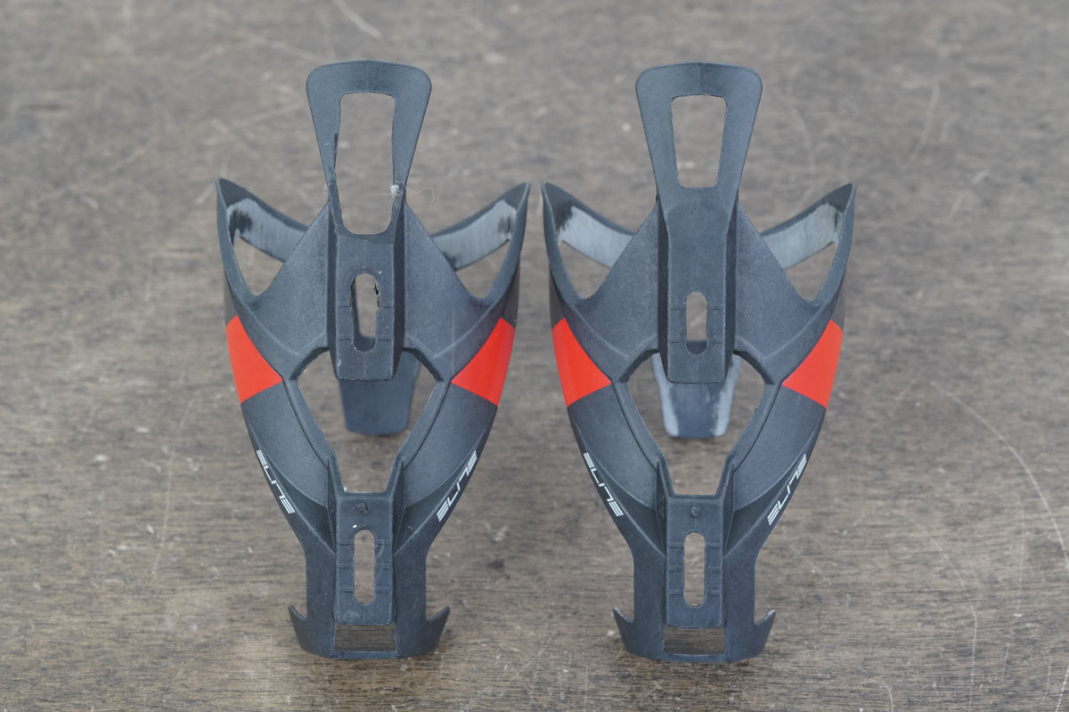 (2) Elite Vico Carbon Water Bottle Cages 49g