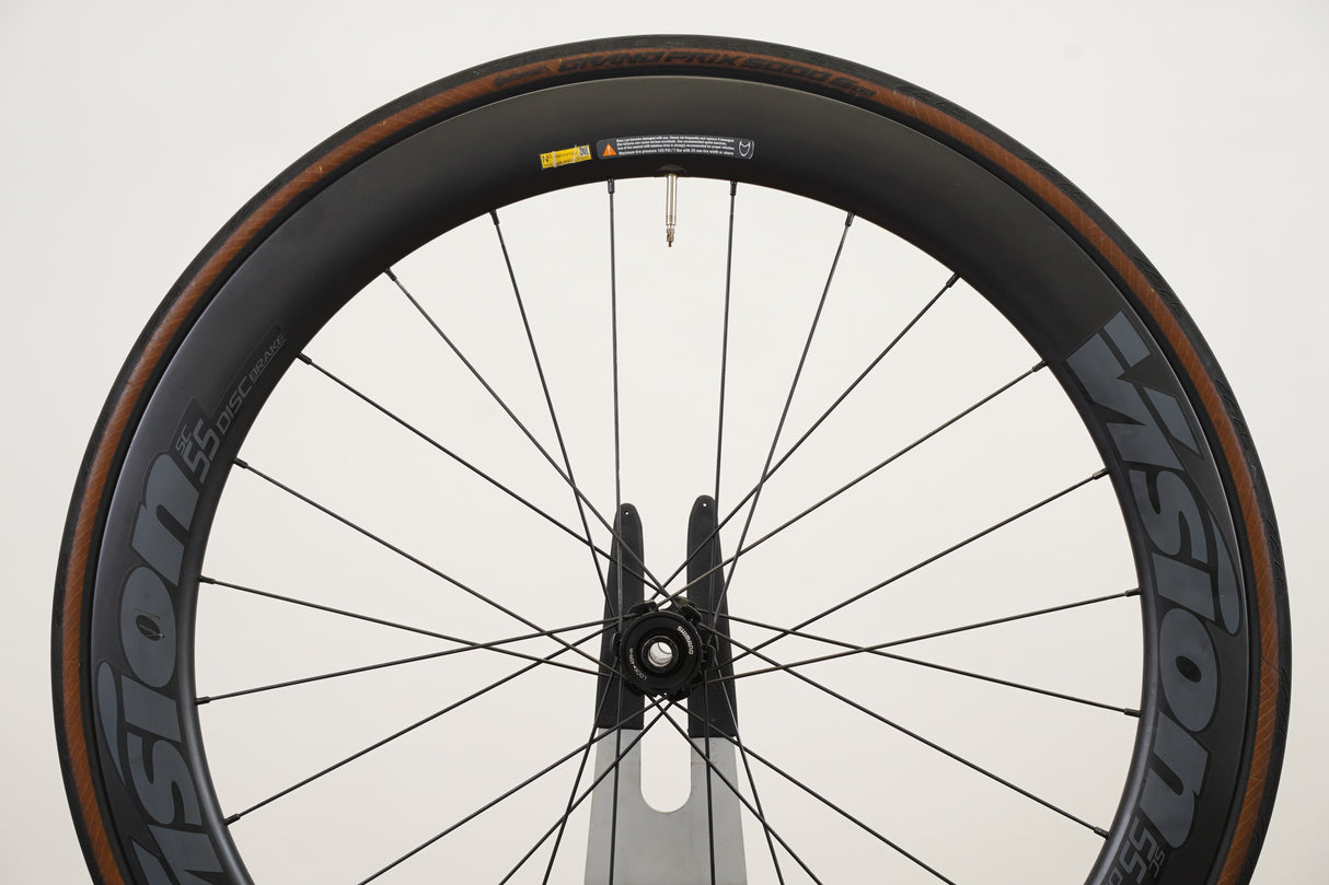 REAR Vision SC 55 Carbon Tubeless Clincher Disc Brake Wheel Shimano/SRAM 11 Speed