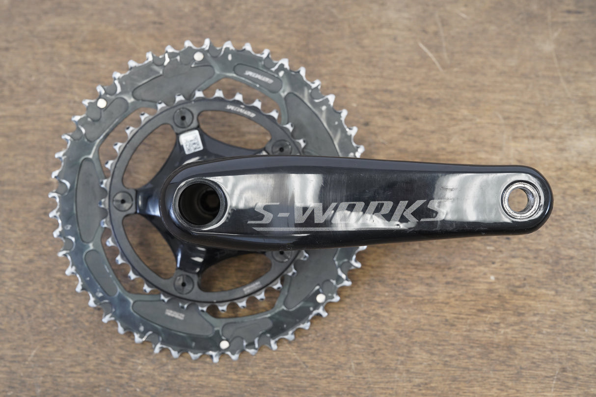 172.5mm 50/34T BB30 Specialized S-WORKS Carbon Road Crankset 559g