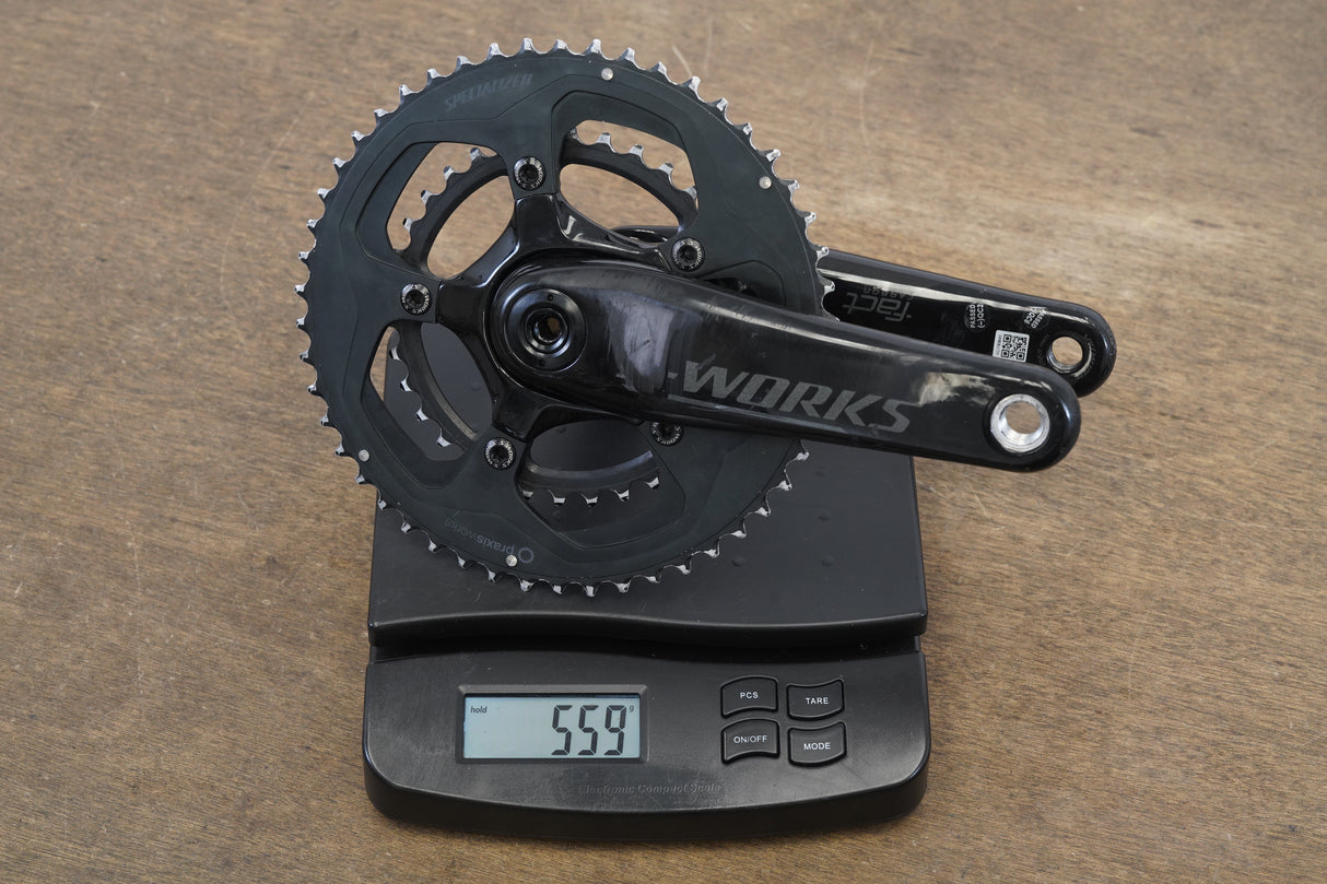172.5mm 50/34T BB30 Specialized S-WORKS Carbon Road Crankset 559g