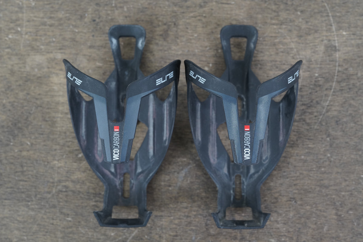 (2) Elite Vico Carbon Water Bottle Cages 54g