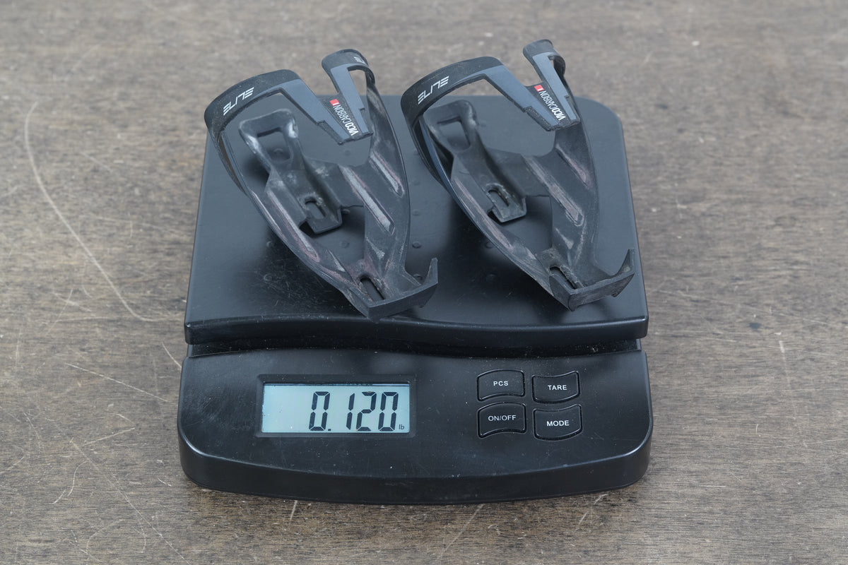 (2) Elite Vico Carbon Water Bottle Cages 54g