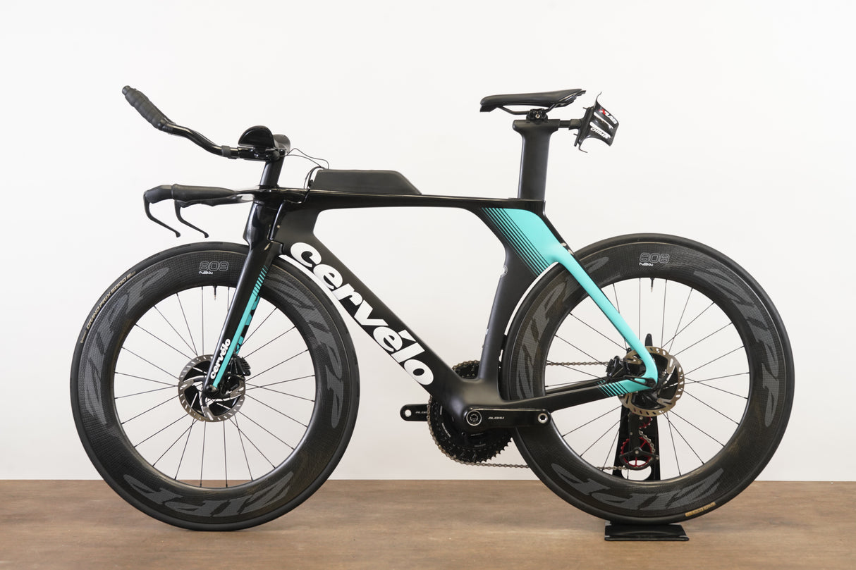 2020 54cm Cervelo P5 Dura-Ace Di2 Zipp 808 NSW Carbon TT Triathlon Disc Bike