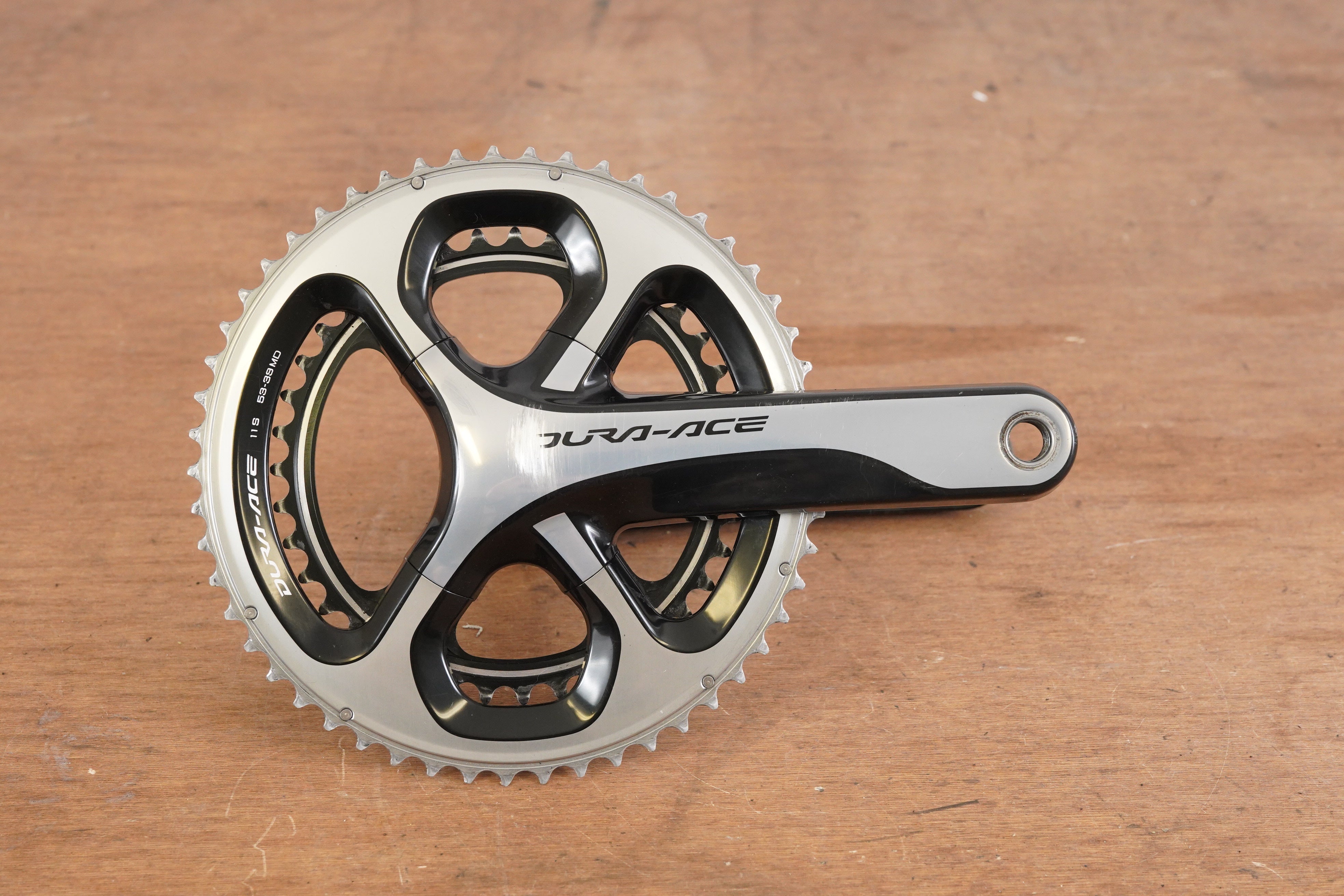 172.5mm 53/39T Shimano Dura-Ace FC-9000 11 Speed Road Crankset