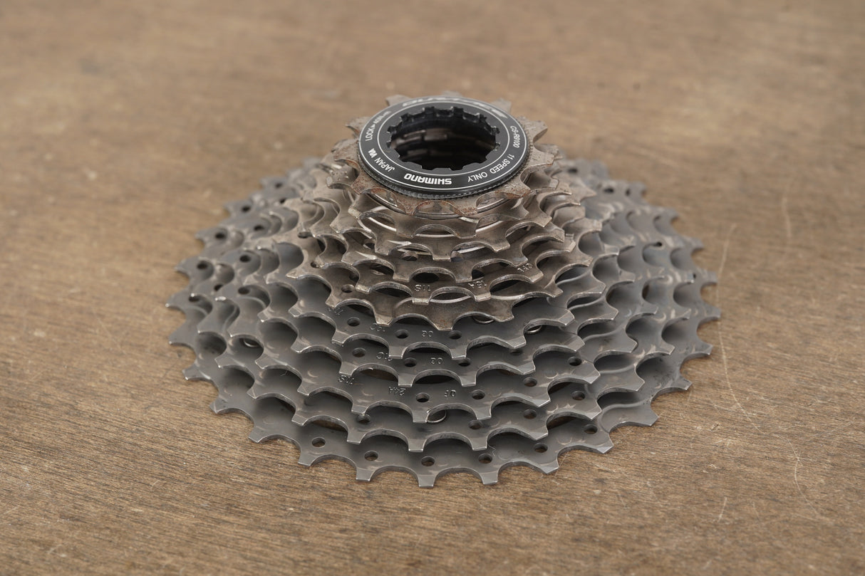 11-30T Shimano Dura-Ace CS-R9100 11 Speed Road Cassette 205g 9100