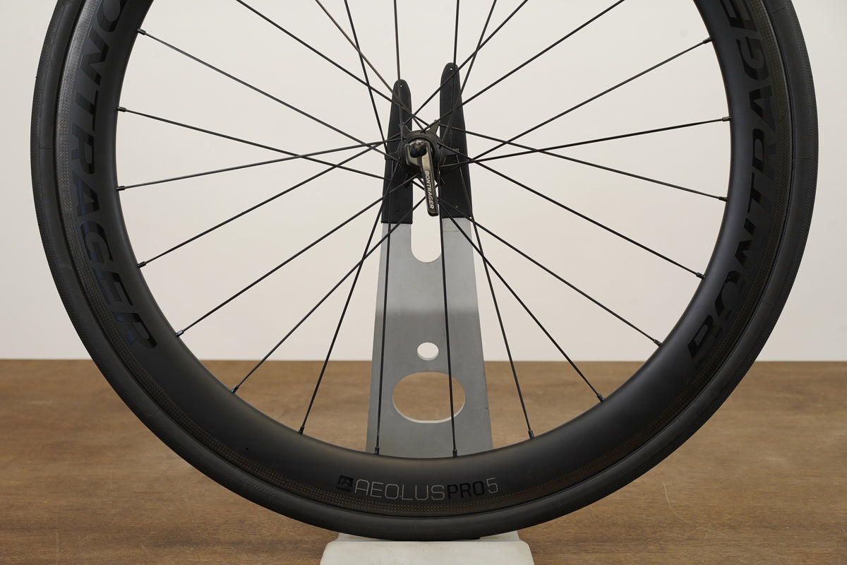 Bontrager Aeolus 5 TLR Carbon Tubeless Clincher Rim Brake Wheelset 11 Speed