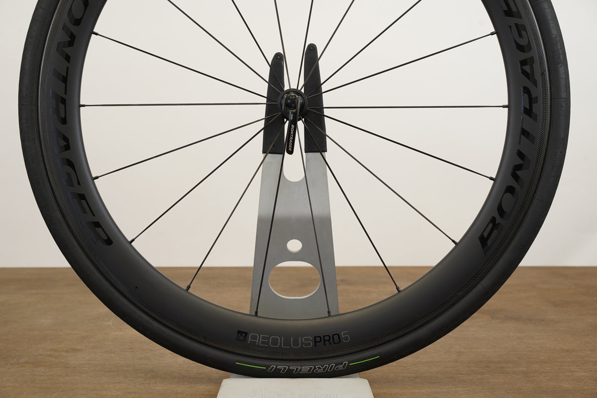Bontrager Aeolus 5 TLR Carbon Tubeless Clincher Rim Brake Wheelset 11 Speed