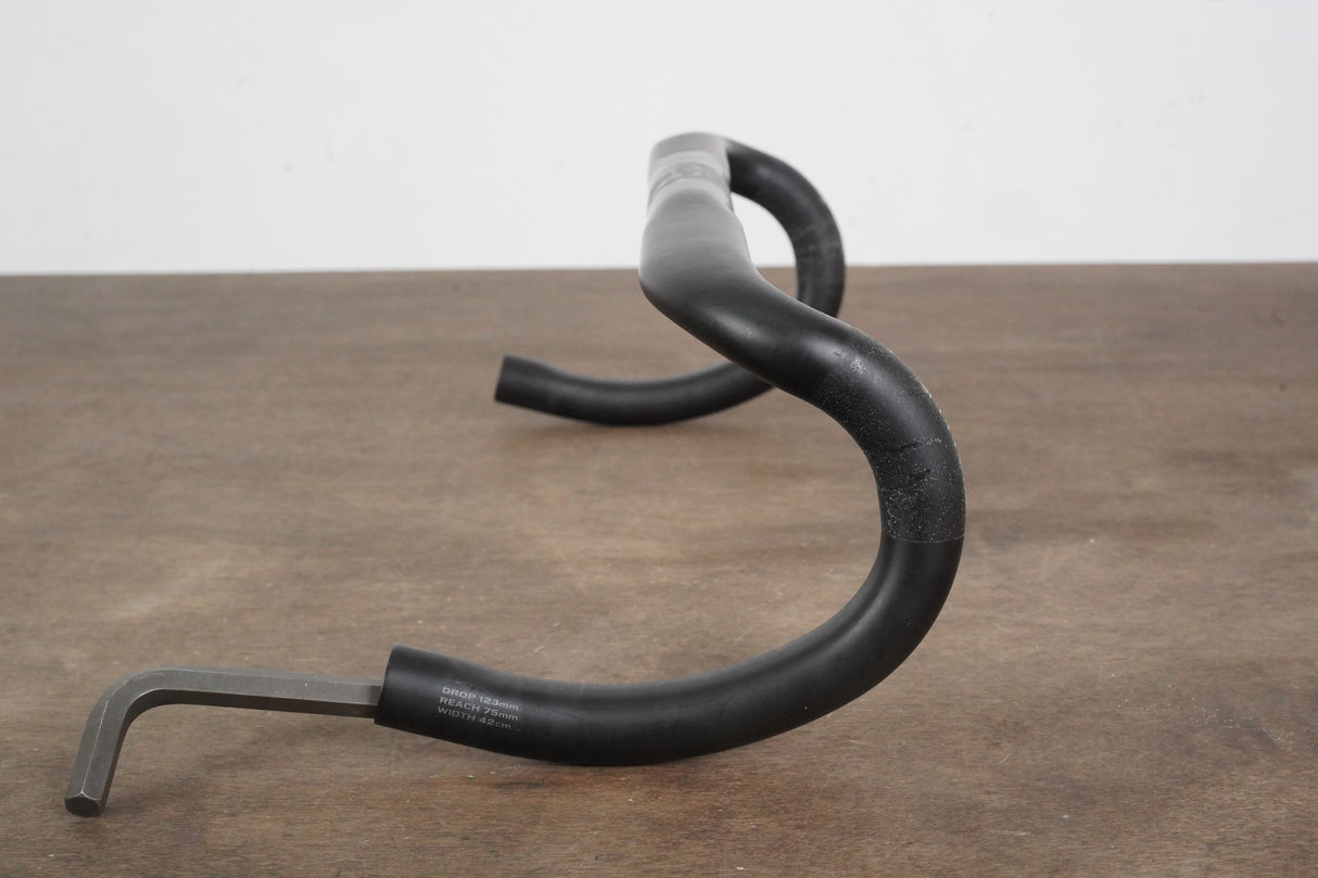 42cm Specialized S-WORKS Shallow Bend Carbon Compact Road Handlebar 31.8mm