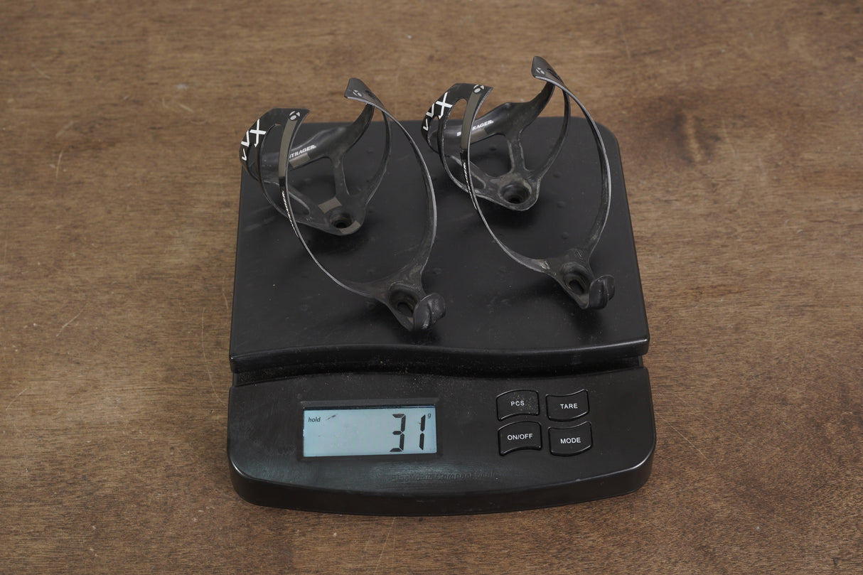 (2) Bontrager XXX Carbon Water Bottle Cages 31g