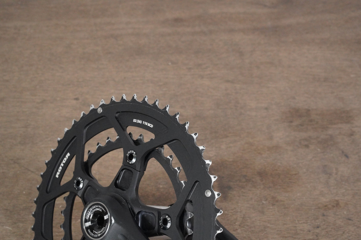 170mm 52/36T BB30 Rotor 3D NoQ Road Crankset