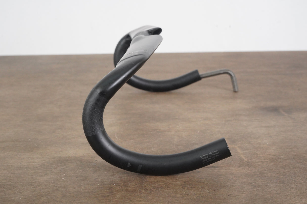 42cm Roval Rapide Carbon Aero Compact Road Handlebar 31.8mm