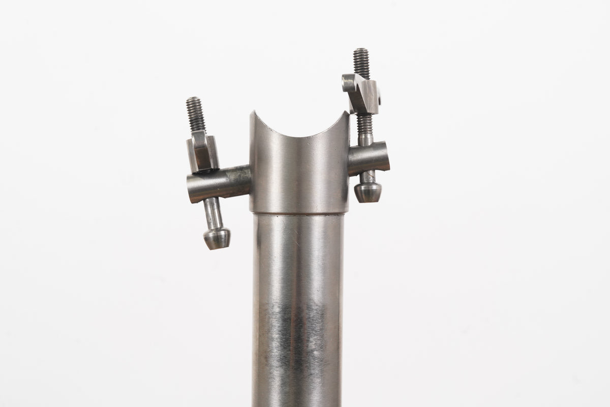 27.2mm Titanium 0 Setback Road Seatpost 136g