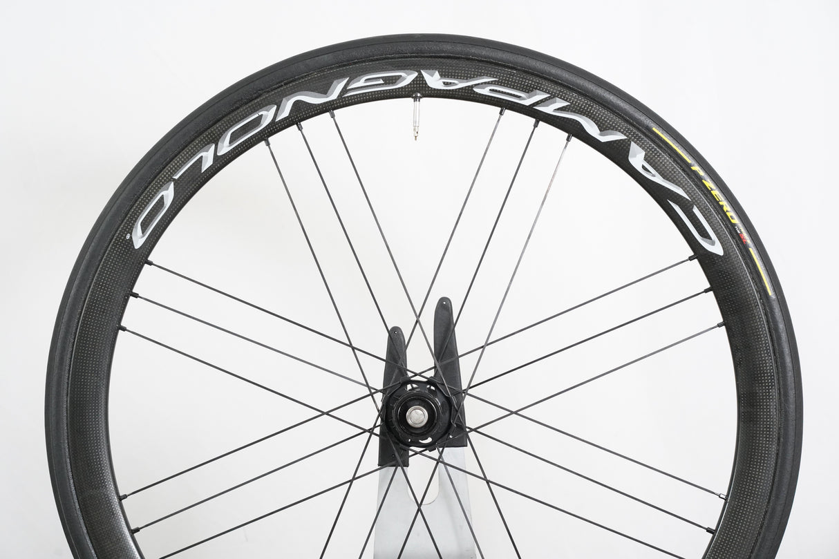 Campagnolo Bora One 35 Carbon Tubular Disc Brake Wheelset Campagnolo 11 Speed