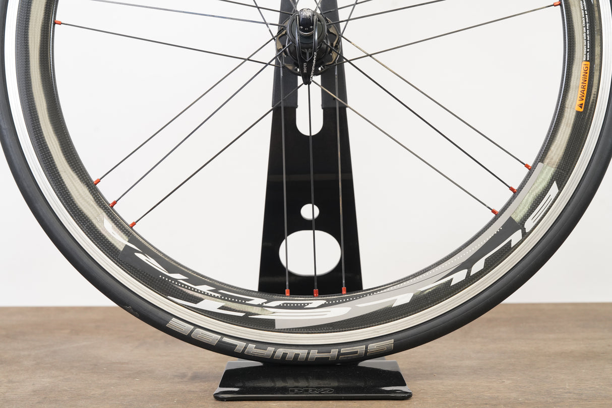Campagnolo Bullet Ultra 50 Carbon Clincher Rim Brake Wheelset Campagnolo 11 Speed
