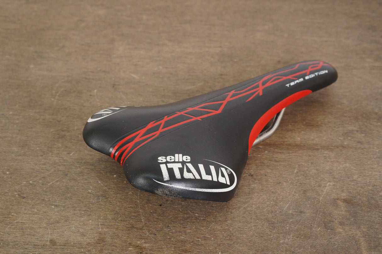 133mm Selle Italia SLR Team Titanium Rail Road Saddle 184g