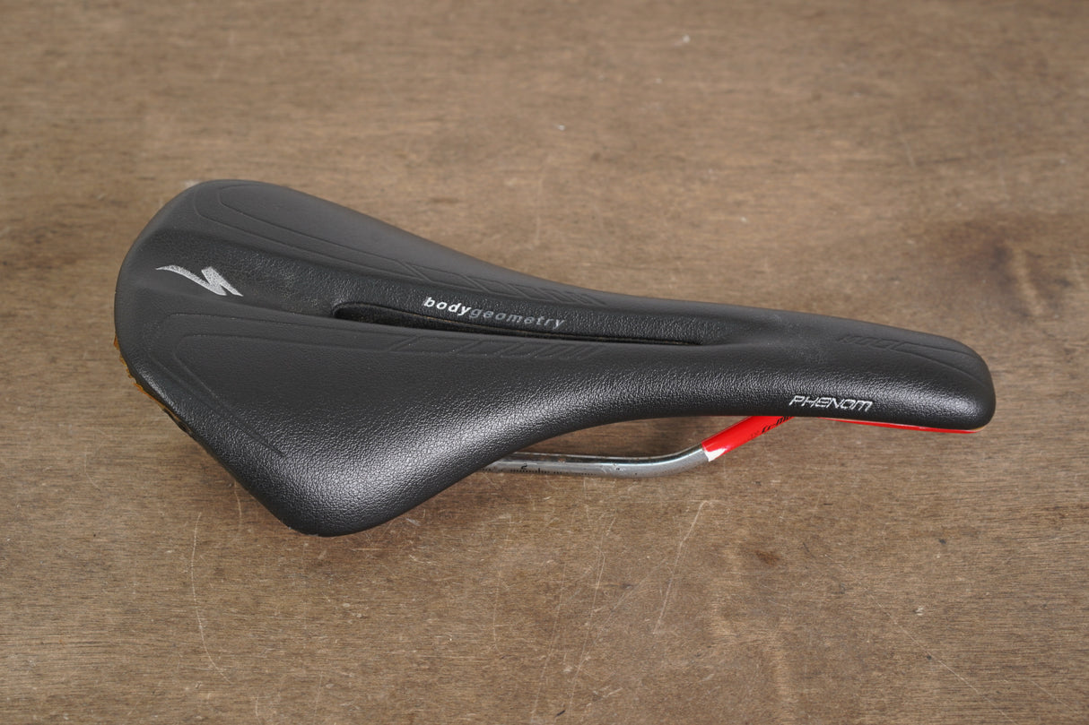 143mm Specialized Phenom Comp Cr-Mo Rail Road Saddle 284g