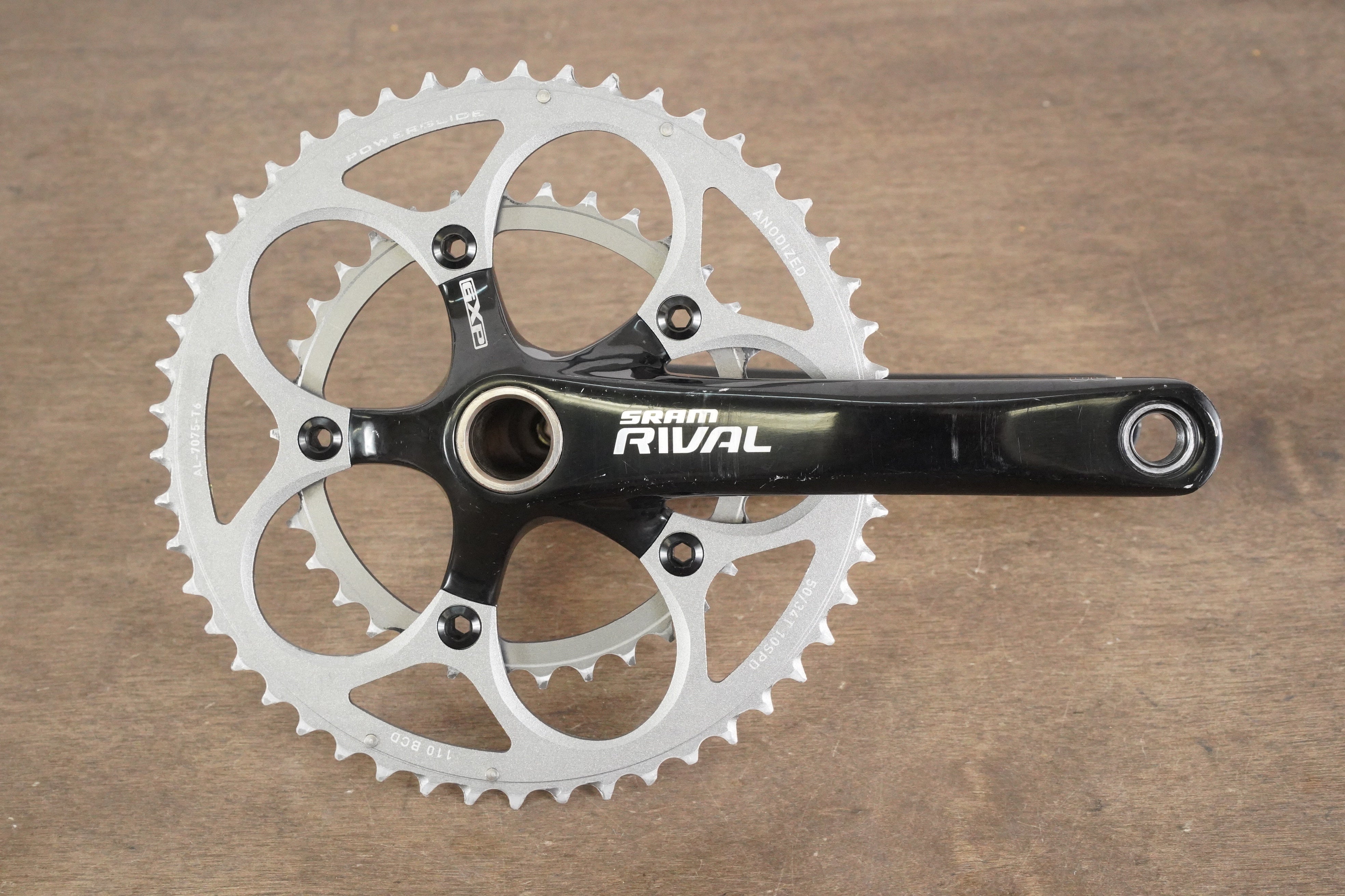 170mm 50/34T GXP SRAM Rival 10 Speed Road Crankset – Elevate