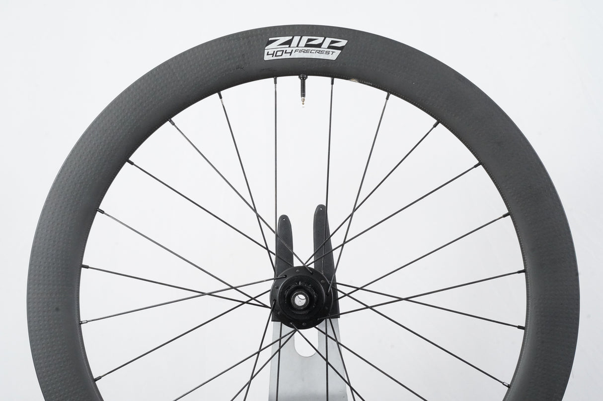 Zipp 404 Firecrest ZR1 Carbon Tubeless Disc Brake Wheelset Shimano/SRAM 11 Speed