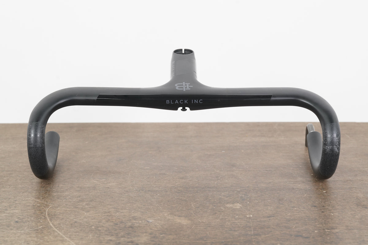 40cm 120mm -6 Degree Black Inc. Carbon Barstem Handlebar 1 1/8"