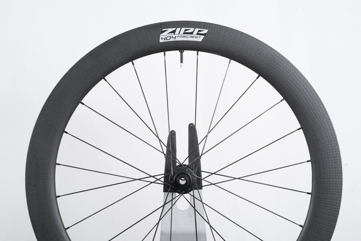 Zipp 404 Firecrest ZR1 Carbon Tubeless Disc Brake Wheelset Shimano/SRAM 11 Speed