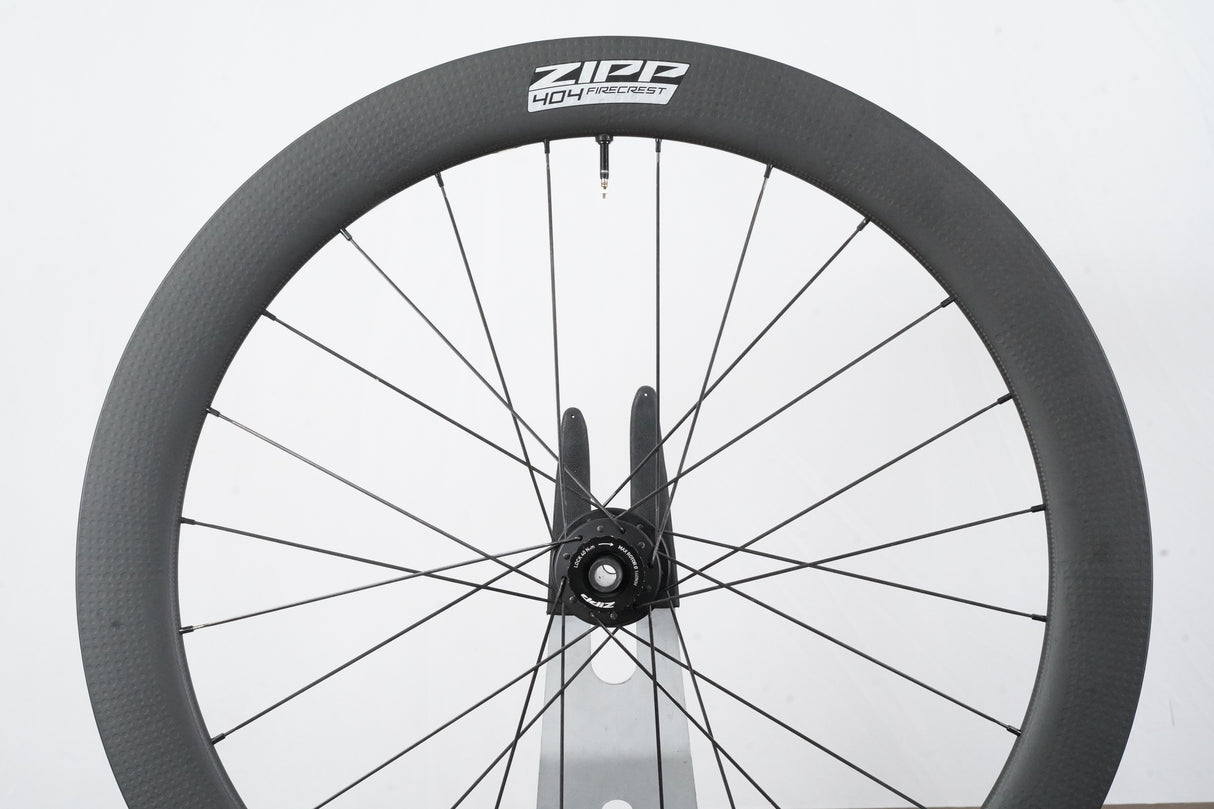 Zipp 404 Firecrest ZR1 Carbon Tubeless Disc Brake Wheelset Shimano/SRAM 11 Speed